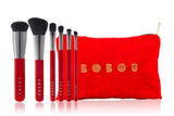 BOBOU VELVET MAKEUP BRUSH POUCH - Boboubeauty